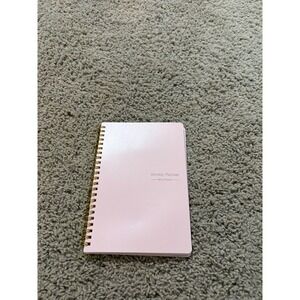 New Weekly‎ Planner Non Dated Undated Pink Habit Tracker Goals Organizer